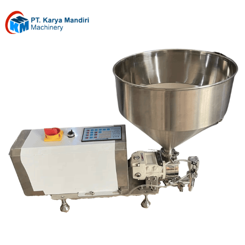 KPX-950 Cream Paste Rotor Pump Filling Machine - Karya Mandiri Machinery