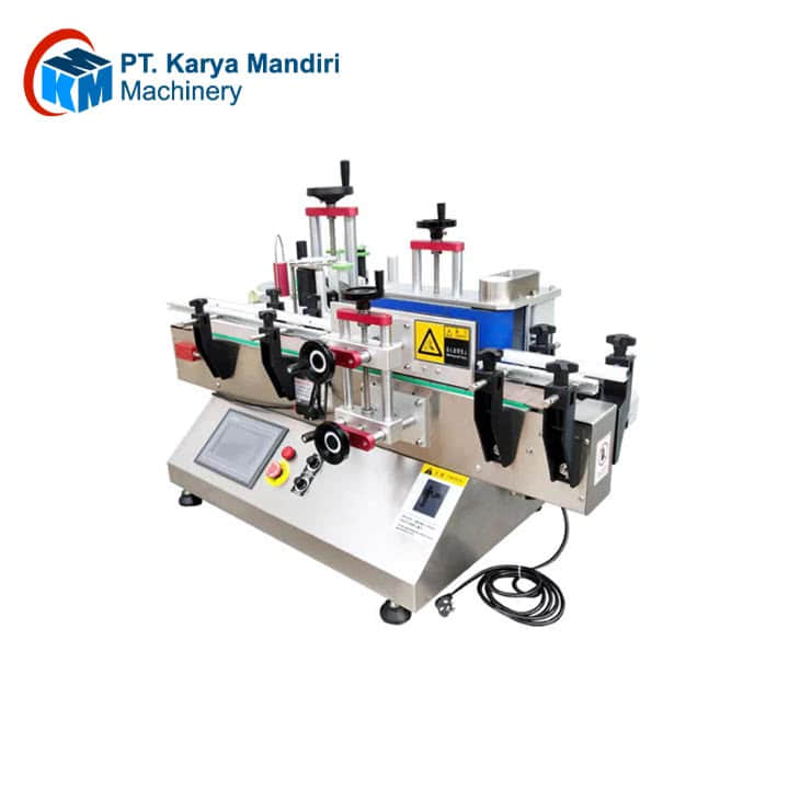 Desktop Round Bottle Automatic Labeling Machine KP-35 - Karya Mandiri ...